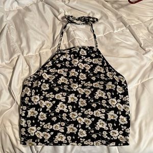 Crop tie top